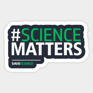 Science Matters T-Shirt Sticker